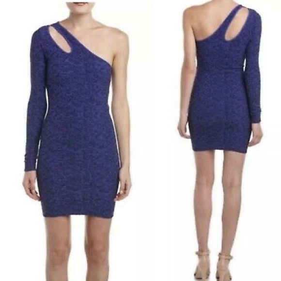 BCBGeneration Dresses & Skirts - BCBGeneration | Blue One Shoulder Dress